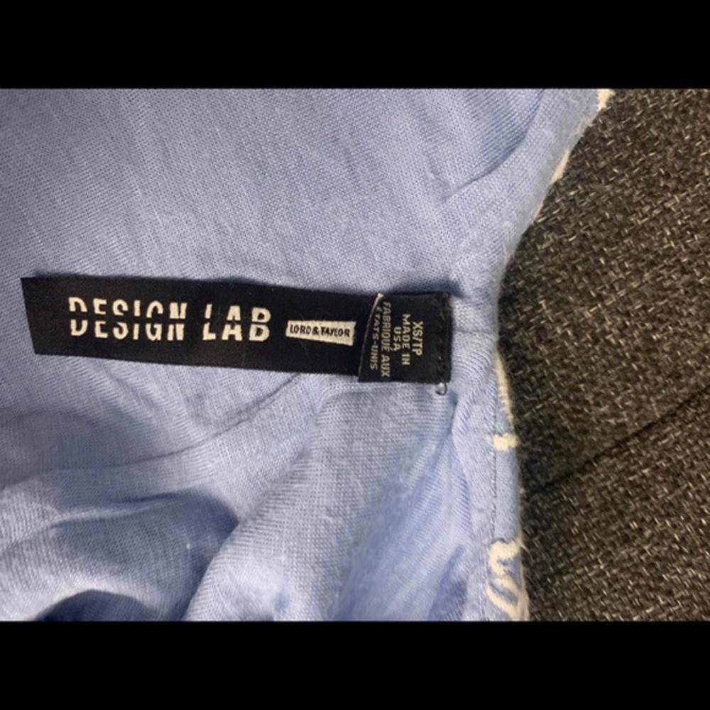 Light blue crop tank top - Picture 3 of 3